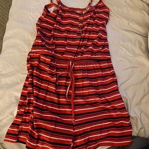 red romper